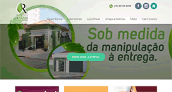 Desktop Screenshot of boticaraizes.com.br